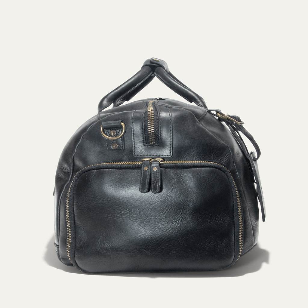 Leather Atticus Shoe Duffle. Ships from USA.