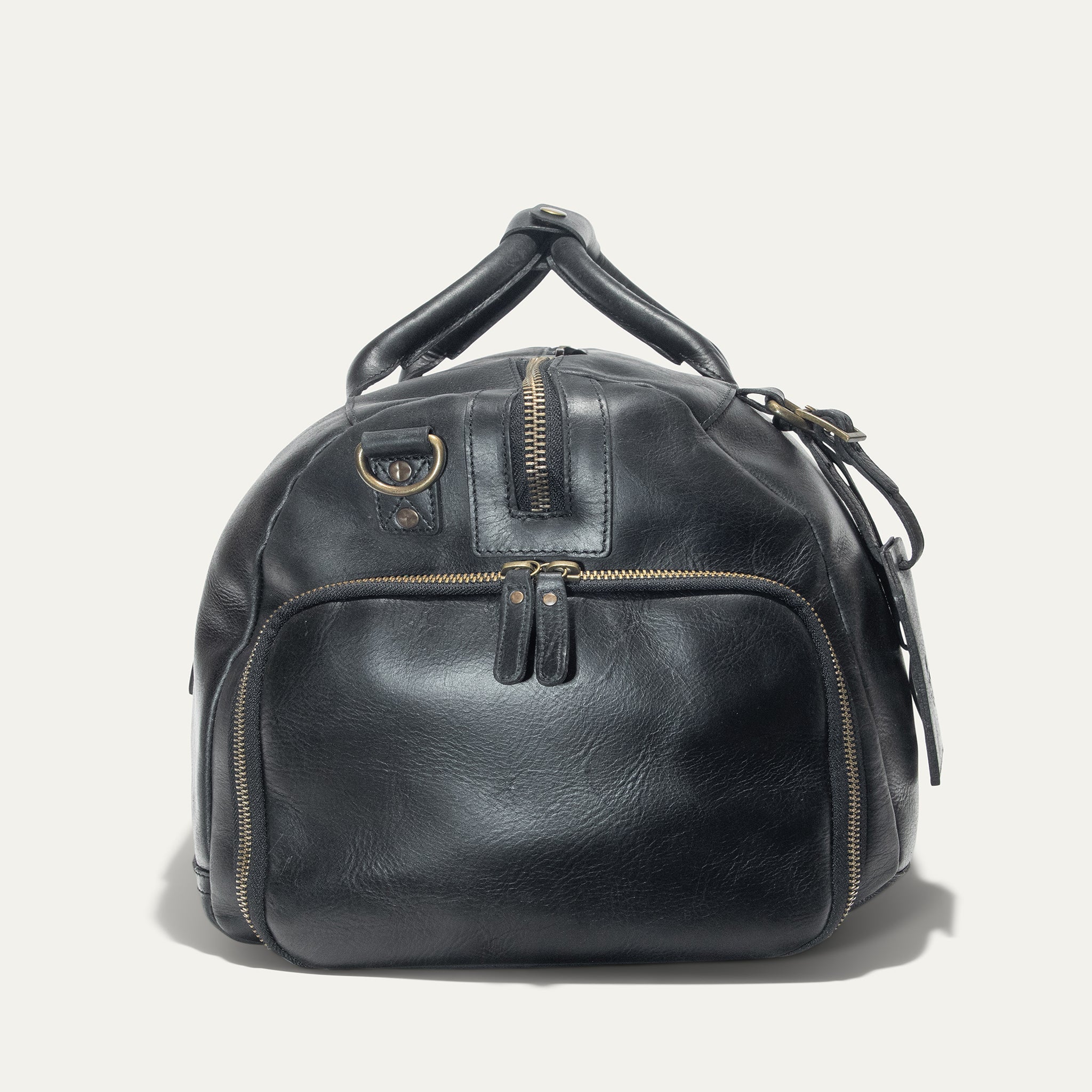 Leather Atticus Shoe Duffle. Ships from USA.