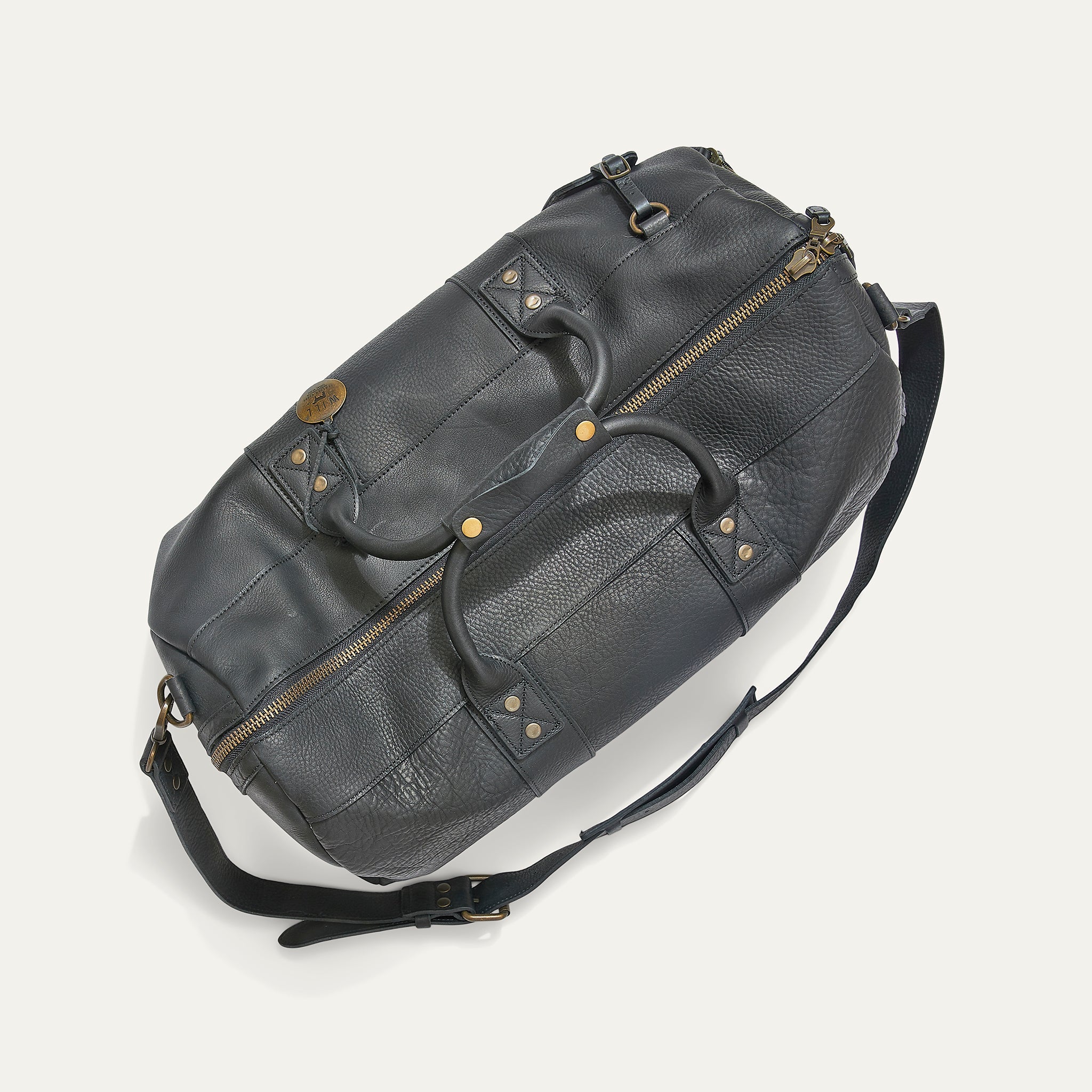 Leather Atticus Shoe Duffle. Ships from USA.