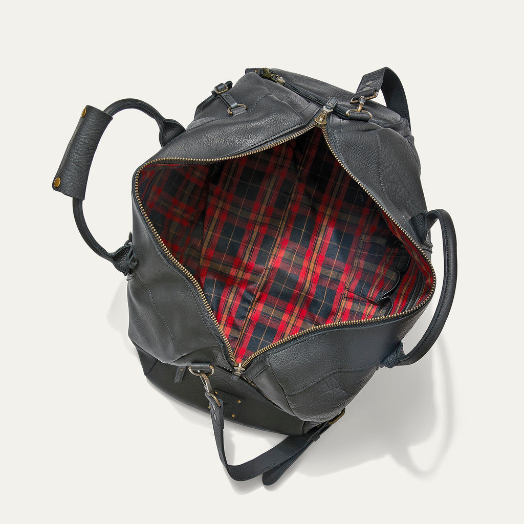 Leather Atticus Shoe Duffle. Ships from USA.