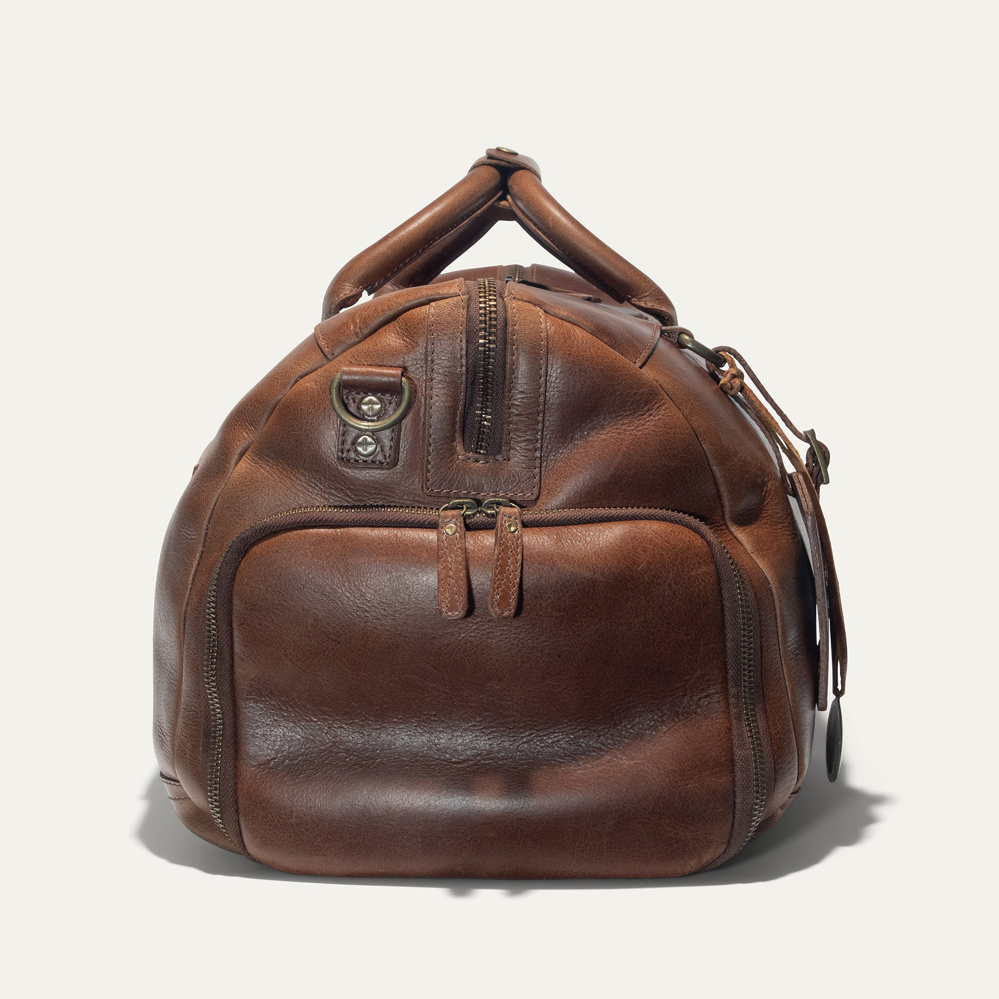 Leather Atticus Shoe Duffle. Ships from USA.