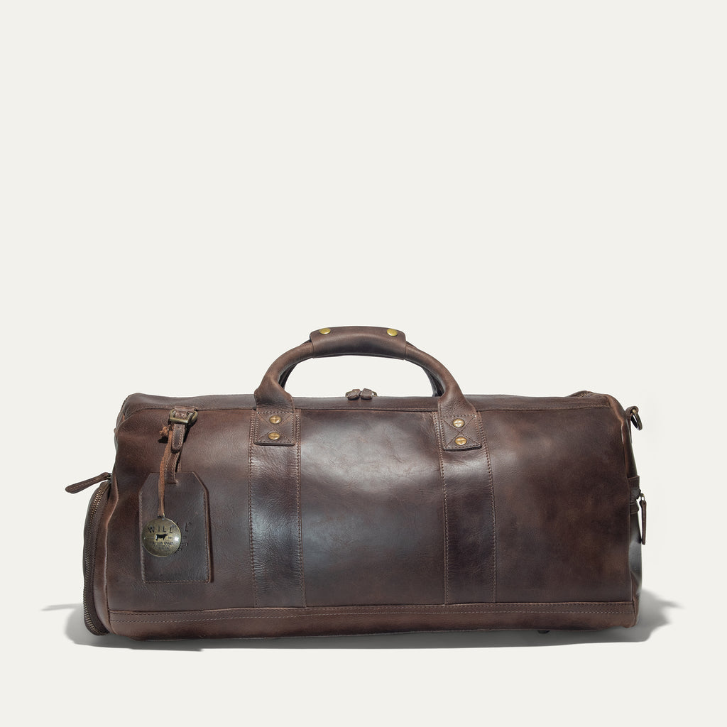 Leather Atticus Shoe Duffle. Ships from USA.