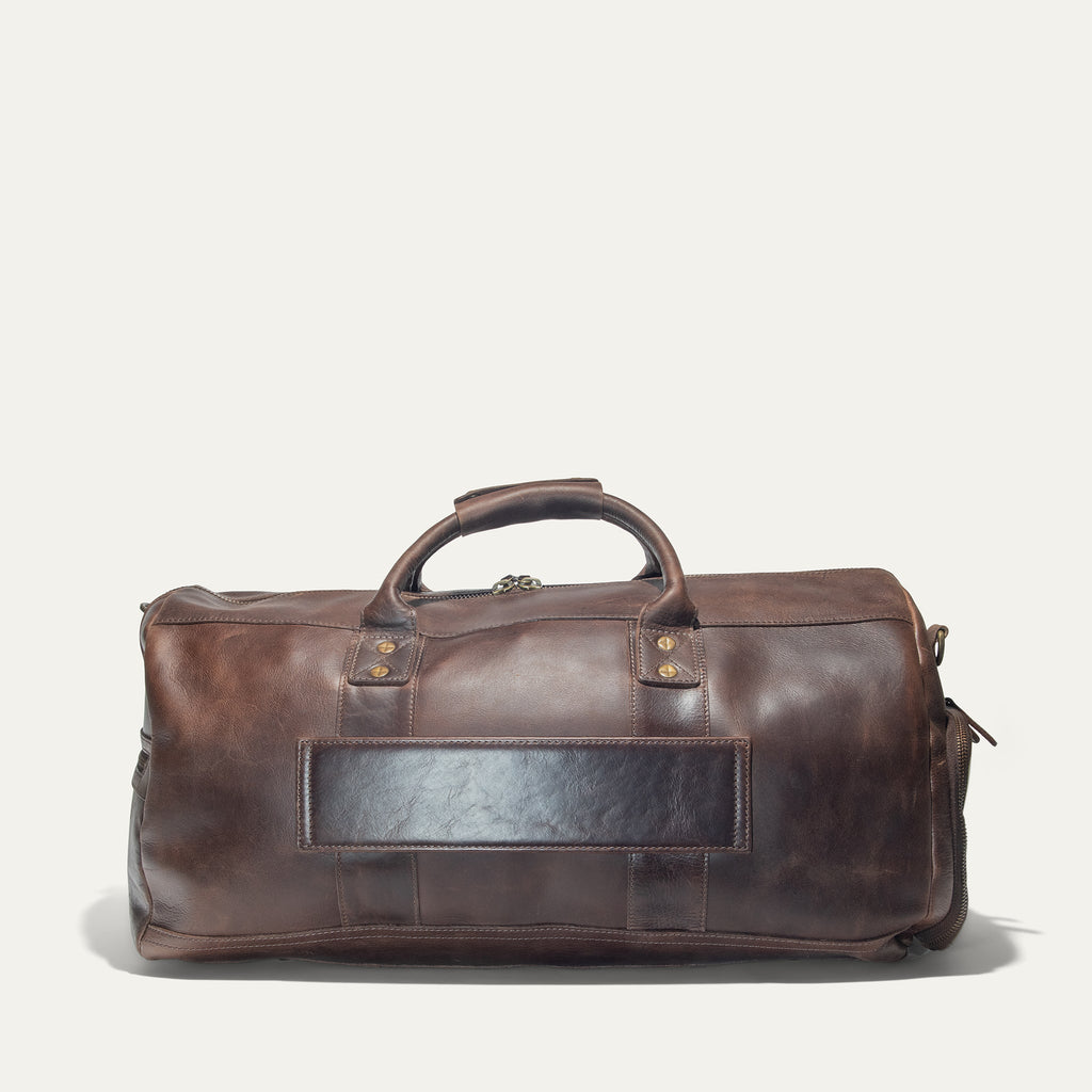 Leather Atticus Shoe Duffle. Ships from USA.