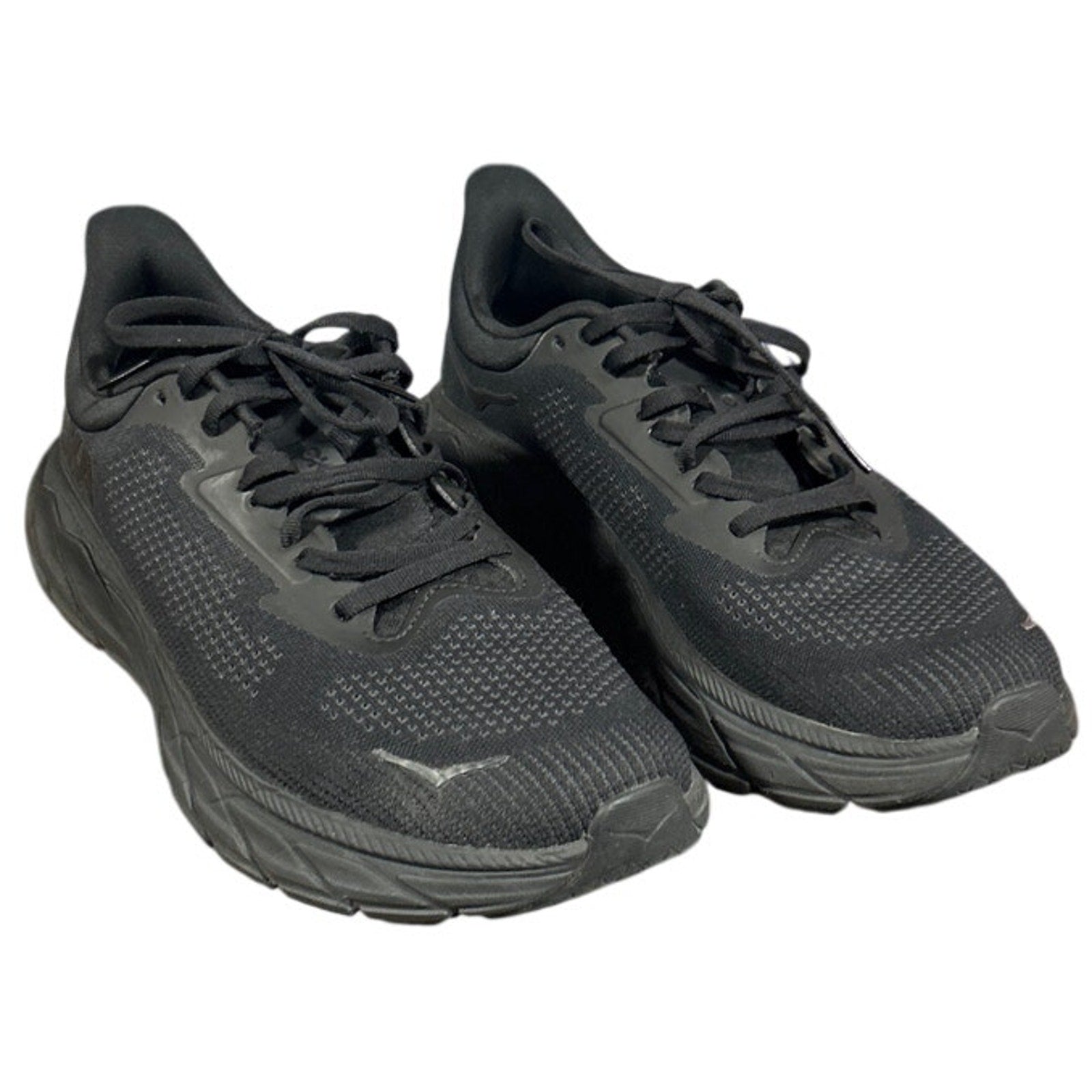 Hoka Womens Size 7B Black Mesh Arahi 7 Lace Up Athletic Shoes w Box EUC. Ships from USA.