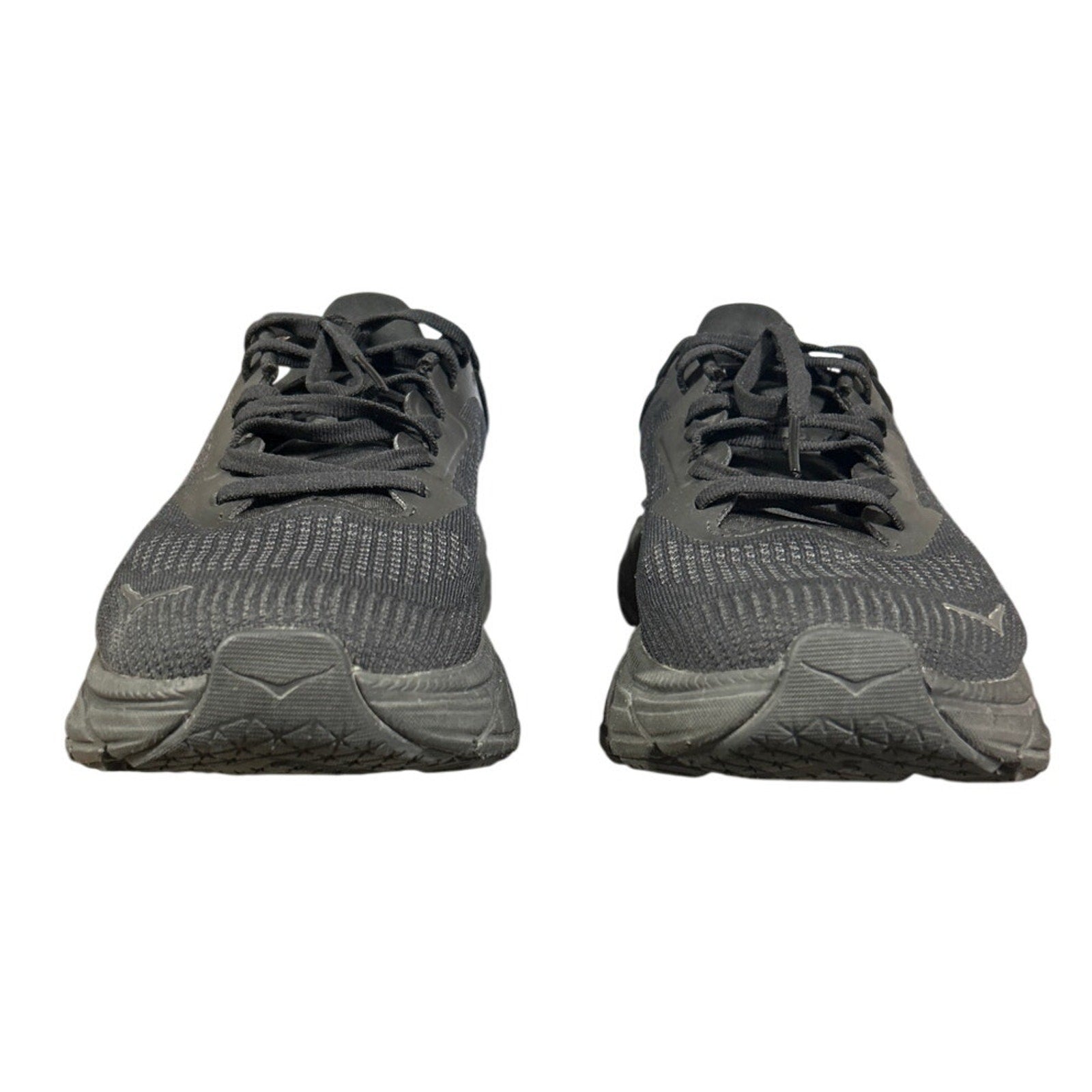 Hoka Womens Size 7B Black Mesh Arahi 7 Lace Up Athletic Shoes w Box EUC. Ships from USA.
