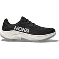 Hoka Mens Size 9.5D Black White Mesh Lace Up Rincon 4 Athletic Running Shoes. Ships from USA.