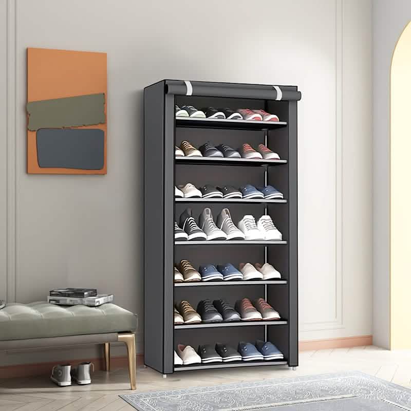 10-Layer 9 Grid Shoe Rack Shelf Storage Closet Organizer. Ships from USA.
