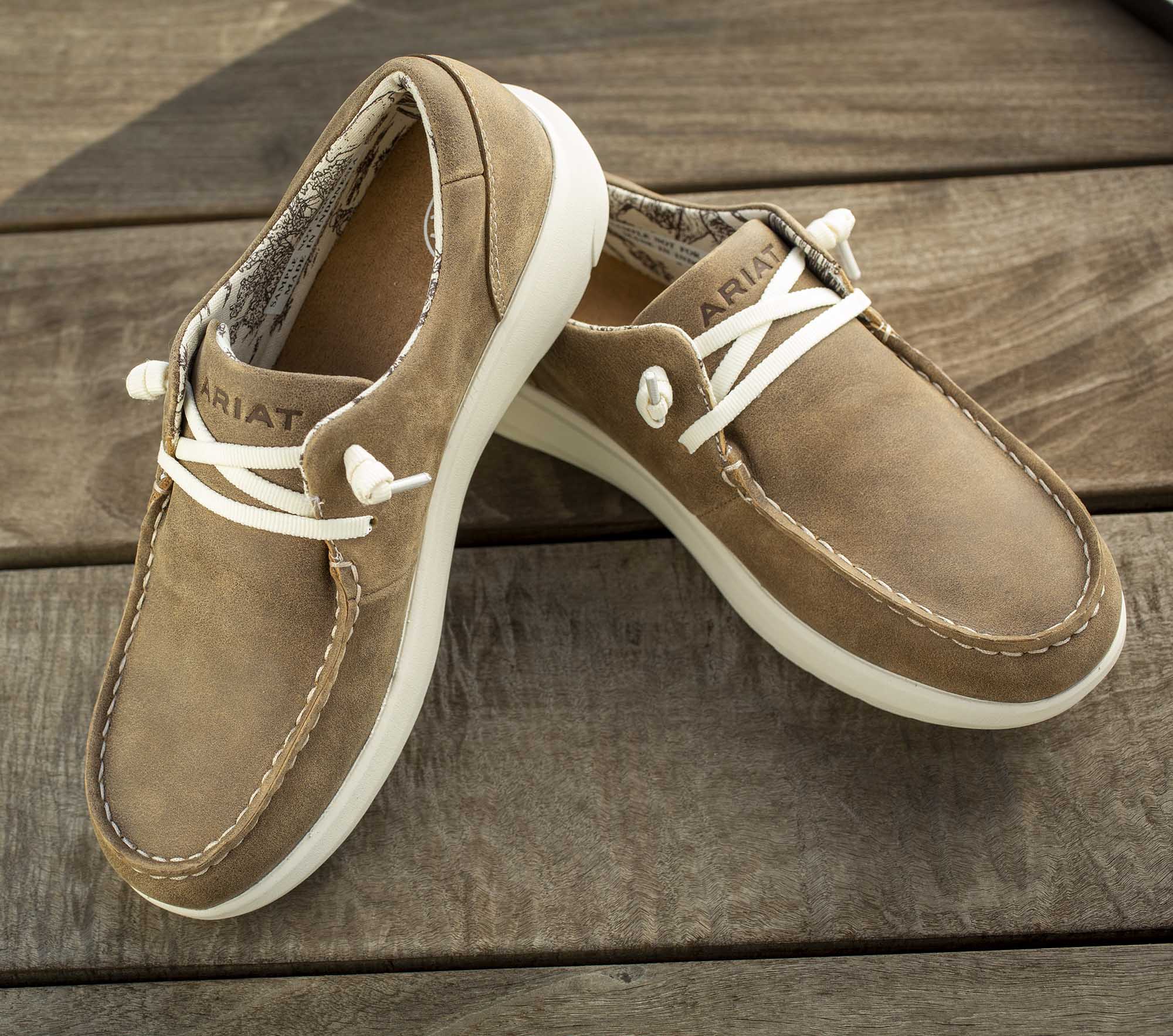 Ariat Women's Hilo Casual Slip-On Shoes with No Tie-Laces – Comfortable Everyday Wear. Ships from USA.