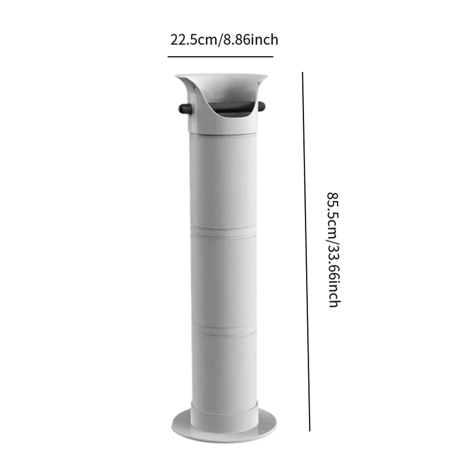 Coffee Knock Box Premium Collection Box Coffee Grounds Detachable Bucket Large Capacity for Restaurant Household Coffee Shop Kit