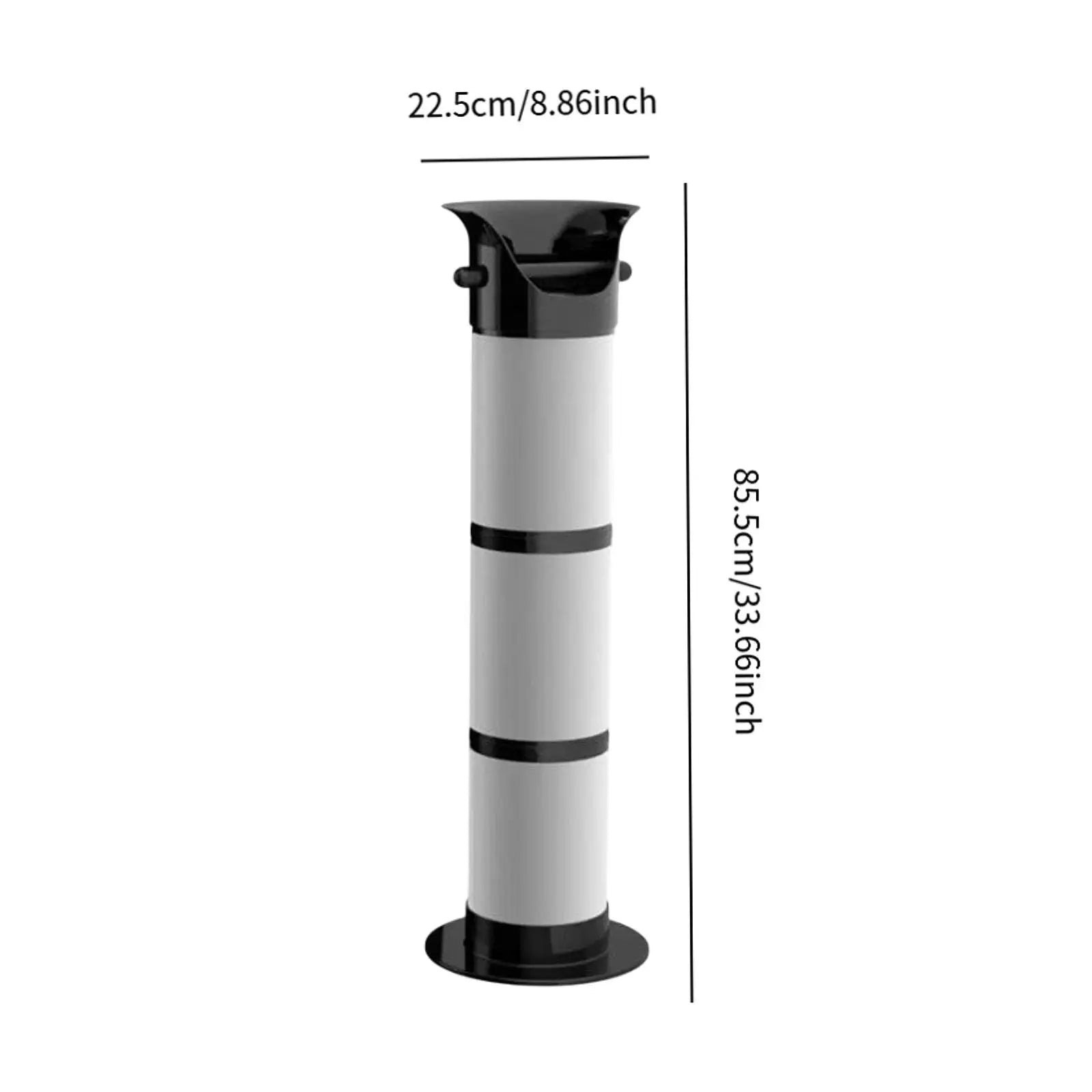 Coffee Knock Box Premium Collection Box Coffee Grounds Detachable Bucket Large Capacity for Restaurant Household Coffee Shop Kit