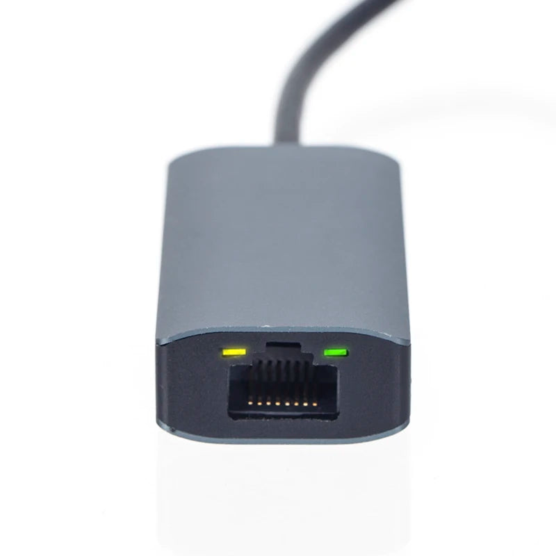 USB 3.0 Gigabit LAN Network Adapter External Wired Interface Ethernet Adapter for Laptop Type C Network Cards
