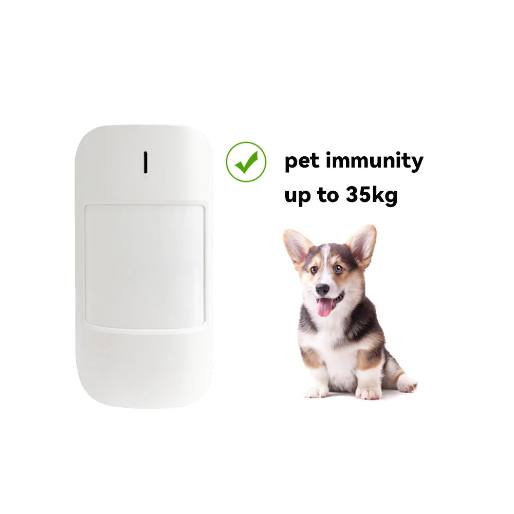 WIFI 4G Alarm Home Security Shop Alarm System Smart Wireless RJ45 Home Alarm System Lan Burglar Intrusion System