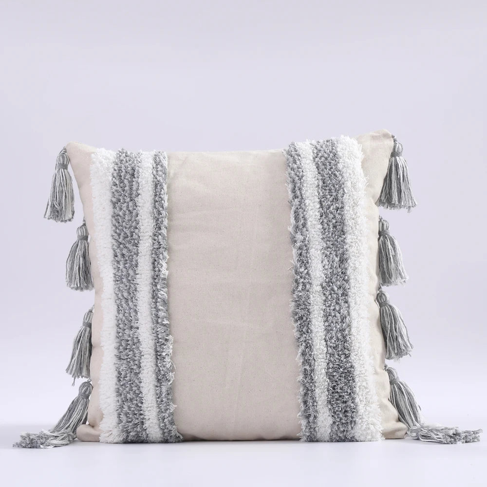 45 * 45/30 * 50cm Moroccan Bohemian Plucked Nordic Style Pillowcase Hotel Home Living Room Sofa Cushion Cover