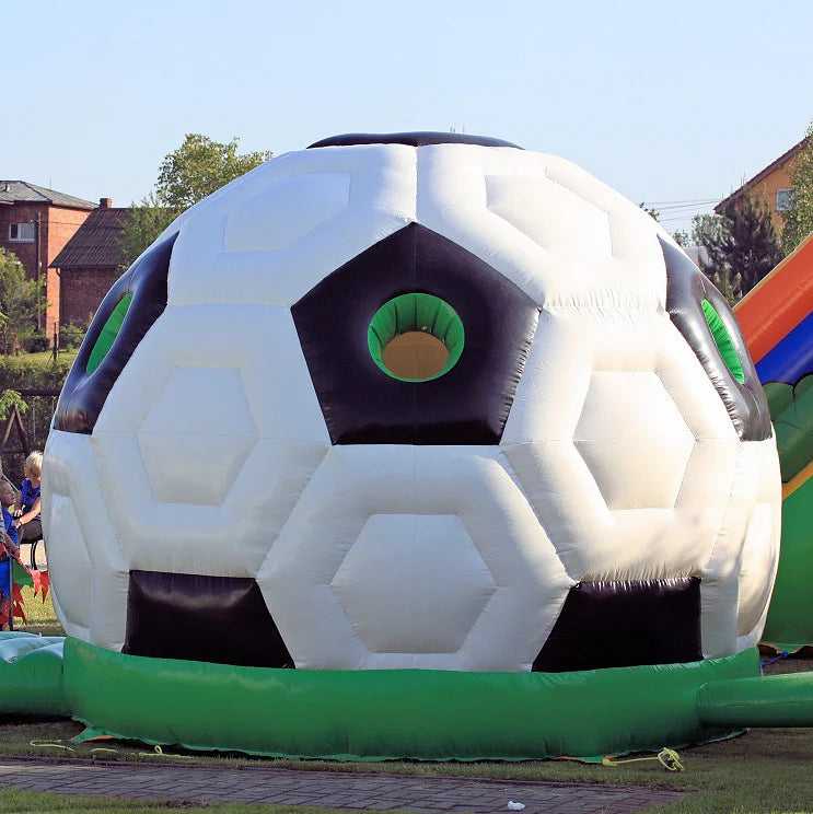 Disco Dome Bouncy Castle Football Bouncer Soccer Ball Bounce House Playground Jump Blow up Tent for Promotion Advertising