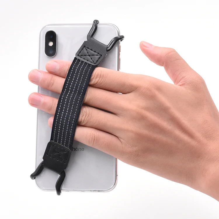 Mobile Phone Security Hand Strap Premium Phone Accessories Elastic Finger Strap for Mobile Phones