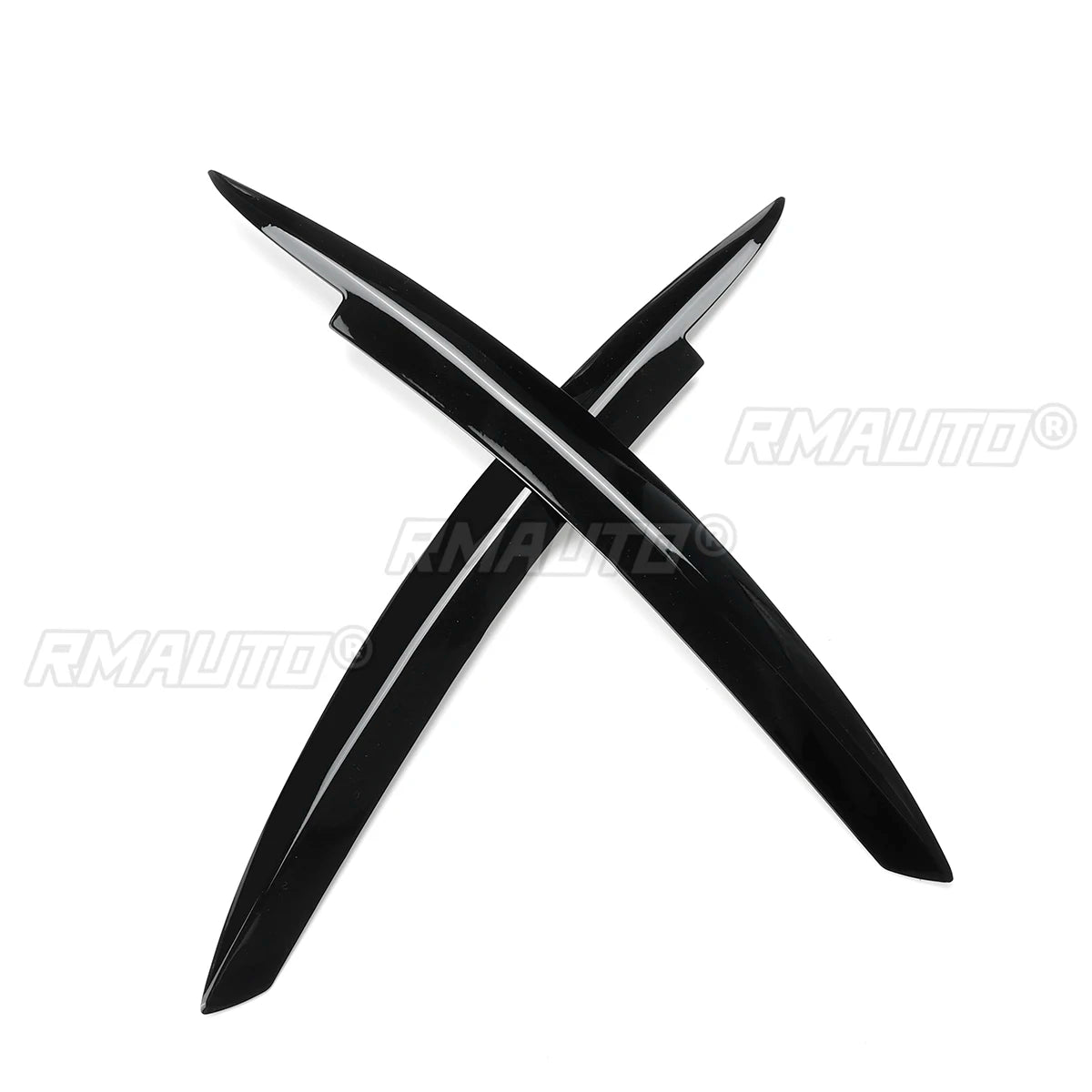 2Pcs/lot Headlights Eyebrow Eyelids ABS Chrome Trim Cover for VW Golf MK6 GTI R 2008 2009 2010 2011-2013 Also for GTI GTR GTD