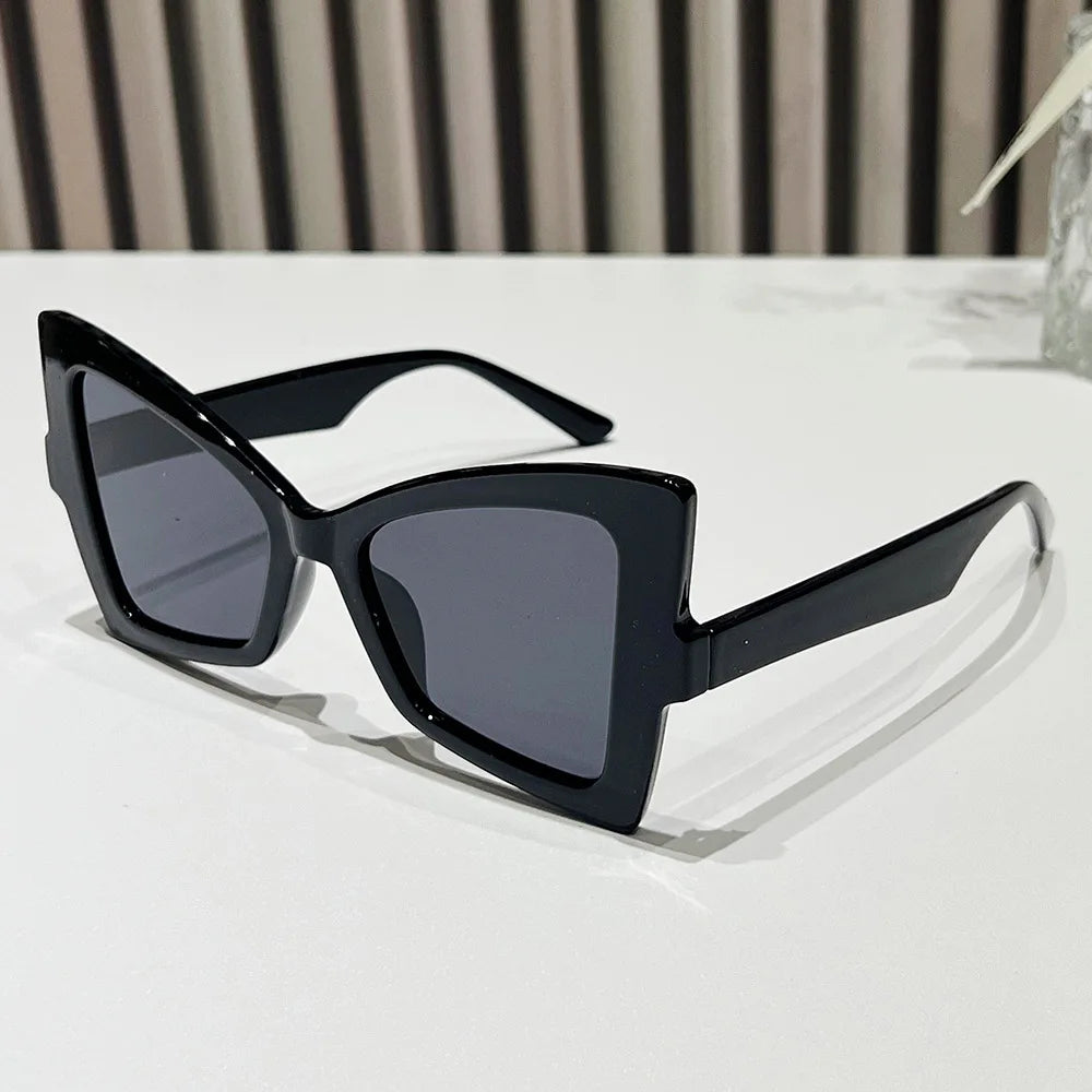 6148 Luxury Shades butterfly Shaped Eyewear Wholesale Custom logo Sunglasses 2024 Cat Eye Glasses Sun Glasses