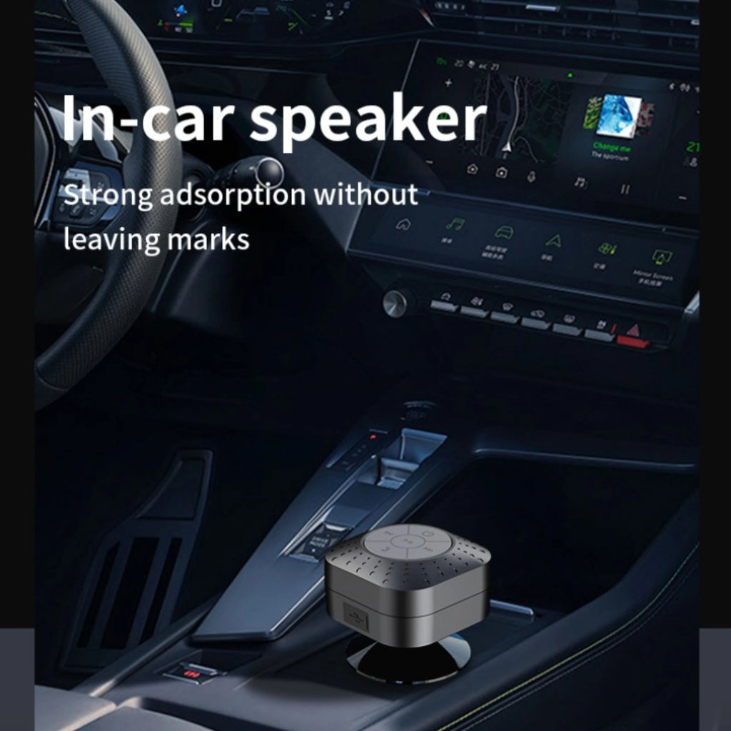 Portable Mini for V5.3 Speaker Built-in Microphone Featuring Powerful Sound Effects Rich Bass Large Plastic Suction Cup