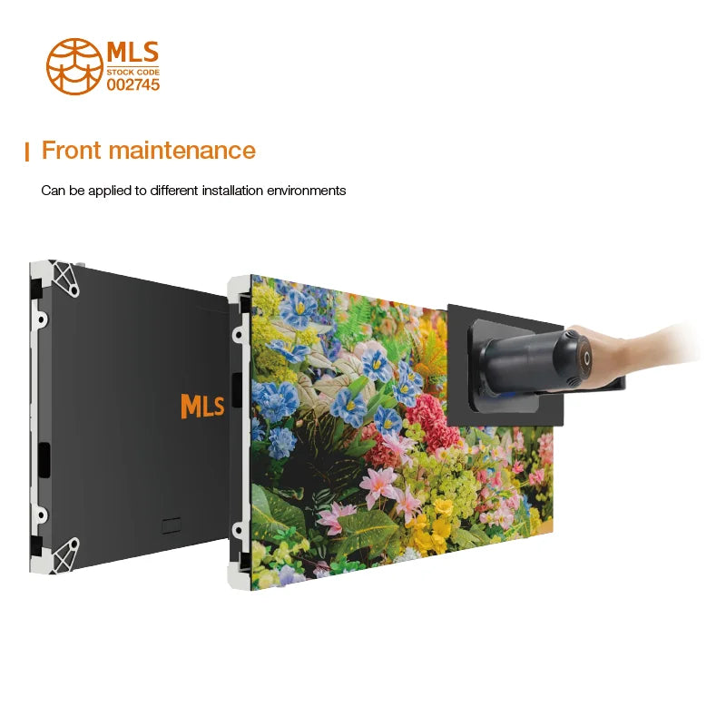 P1.2 COB LED Display Anti-Collision Seamless COB Video Wall Screen Supplier for Virtual Production XR Stage High Refresh Rate