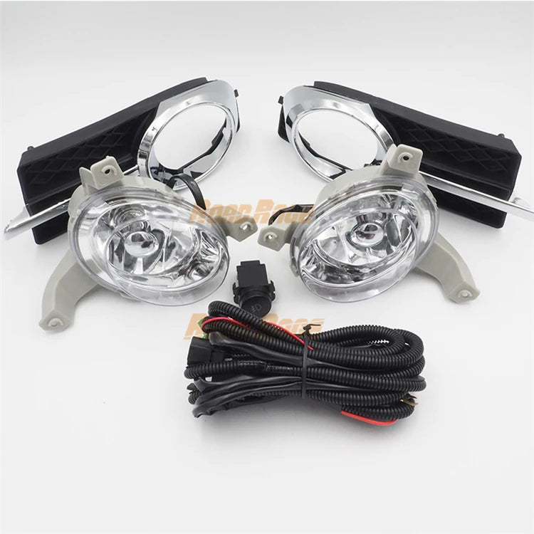 Fog Light Lamp for chevrolet Chevy Aveo Lova PT G3 WAVE Daewoo Gentra 2006 2007 2008 2009 2010 2011 with Switch Wiring Kit