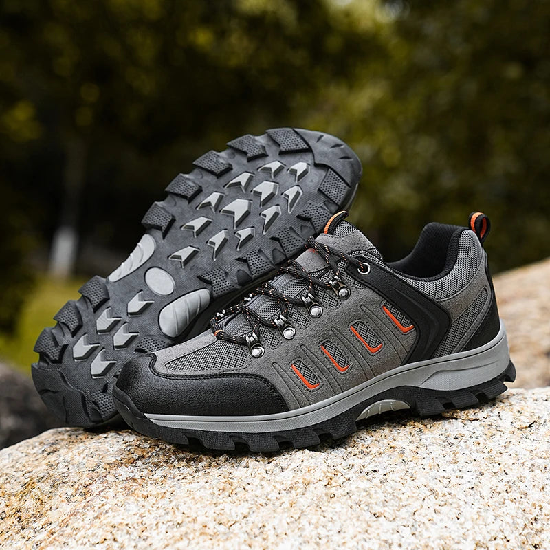 Hiking Shoes Men Low Cut Mountaineering Outdoor Sneakers Athletic Trekking Breathable Cleated Climbing Wholesale Shoes