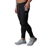 Customized 80% Cotton Men Jogger Pants Pocket Sweatpants Solid Zipper Black Trouser Pant Man Gym Workout Track Pants for Men