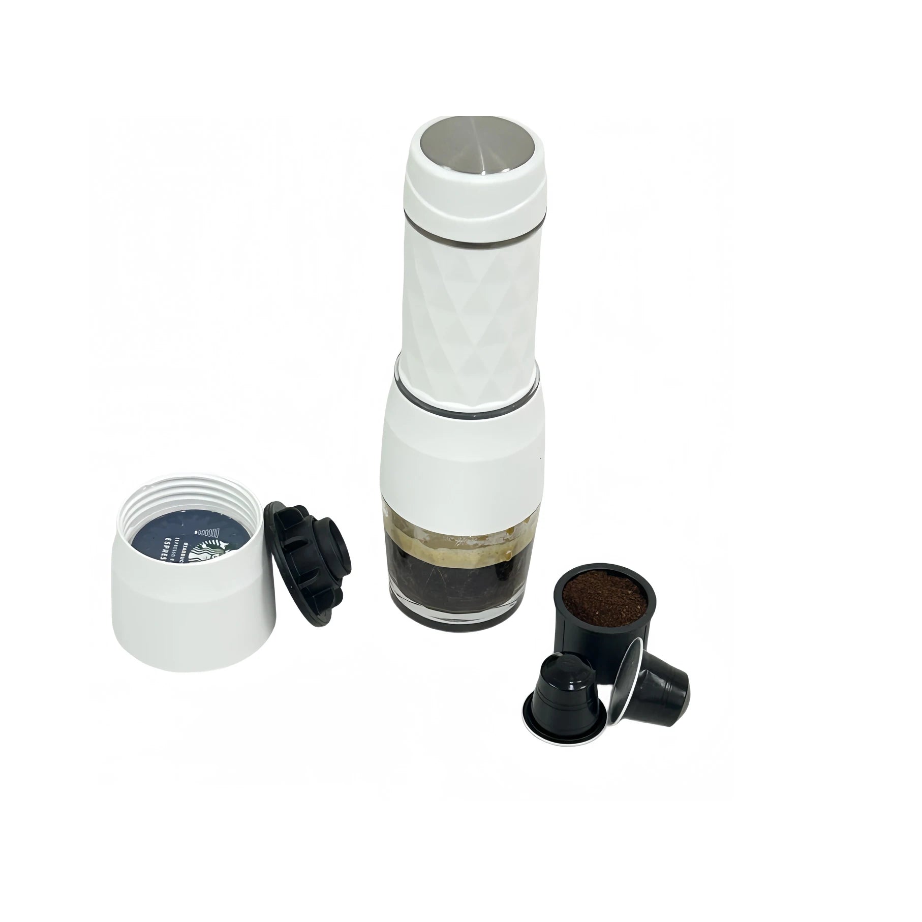 Portable Espresso Coffee Maker Outdoor Coffee Maker Favorable Priced Stainless Steel Plastic Manual  Household Car Outdoor Hotel