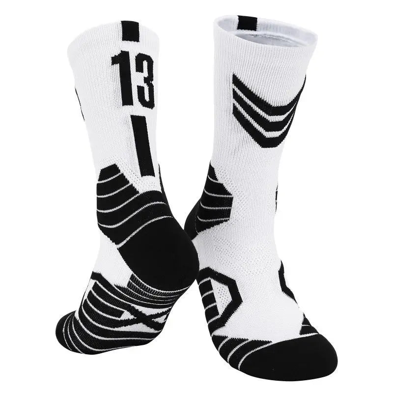 Morant Twelve BOS Basketball Player Star Thick Sport Crew Man MEM USA Socks Digital Number No12 Point Guard Golden State US Team