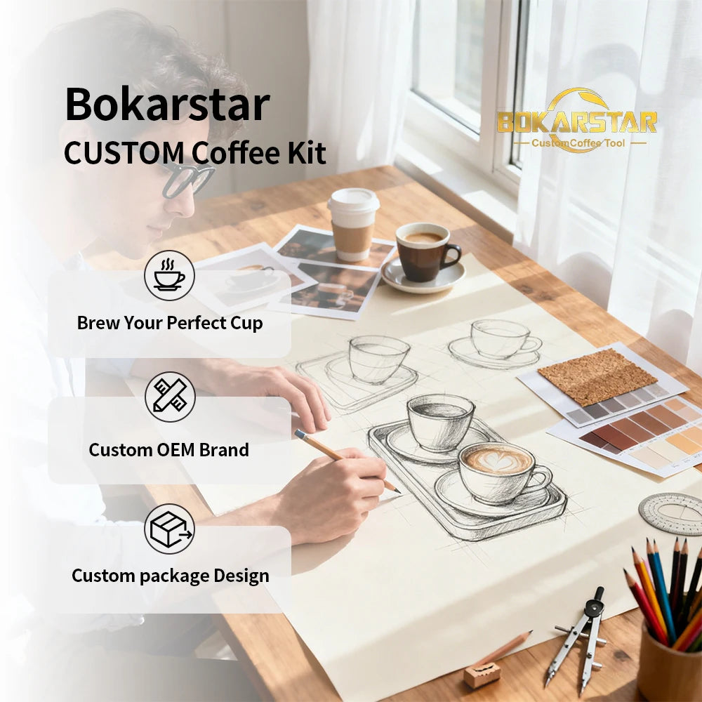 Coffee Tools  Coffee Accessories Large Capacity Commercial Standing Coffee Knock Box Commercial Knock Box for Barista