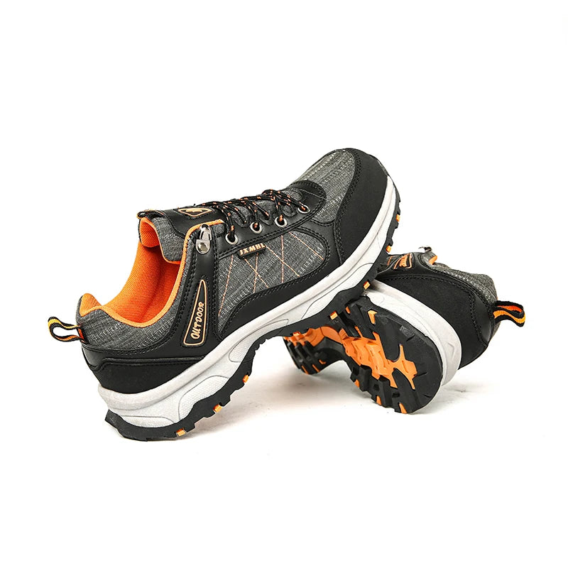 JINJIANG Style New Arrival Wholesale Brand Trekking Shoes Men Fashion Mesh Walking Studs Sports Shoes for Man Customize Factory