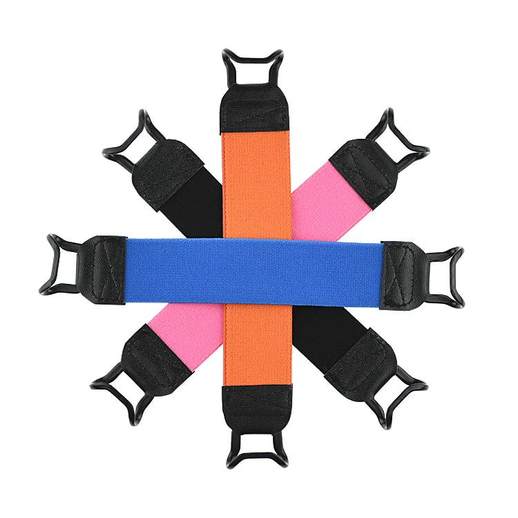 Tablets Stretch Hand Strap Holder Protective Security Finger Strap Leather Belt for Phone and Tablet E-Readers