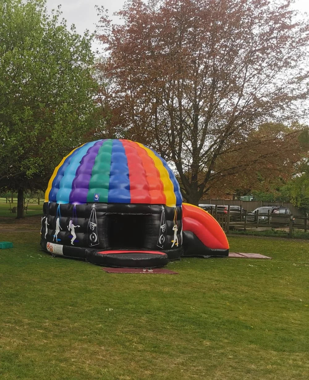 Disco Dome Bouncy Castle Football Bouncer Soccer Ball Bounce House Playground Jump Blow up Tent for Promotion Advertising