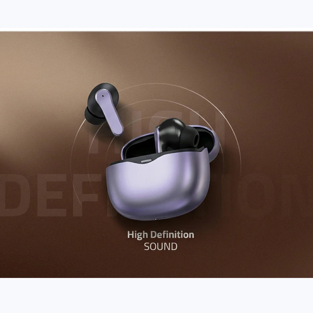 Colorful Wireless Earbuds Touch Control Earphone TWS Headset With Deep Bass Sound 650mAh Large Battery Support ANC APP Control - Free Item