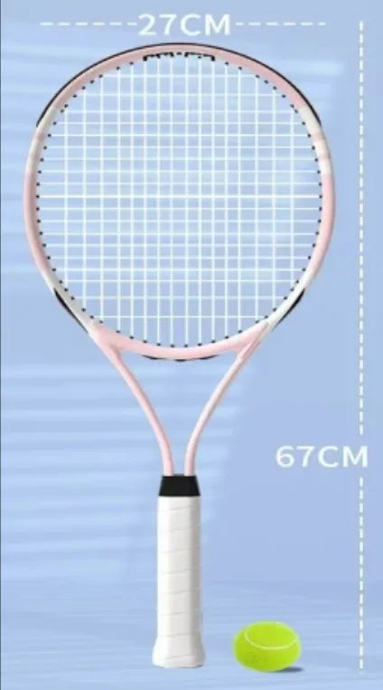 Professional Portable Aluminum Alloy Nylon Sports Racket Designed for College PE Classes in Tennis and Badminton