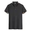 The Custom logo T Shirt Men and Women Polo Tshirt Fashion Mens Clothes Polo T-shirts  LS-S6106