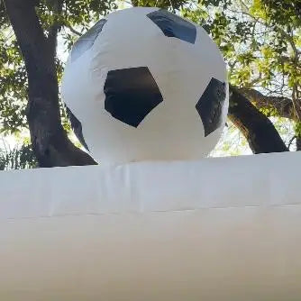 Outdoor Commercial PVC Inflatable Football Goal Post Inflatable Soccer Goal for Rent Inflatable Football Target Shootout Game