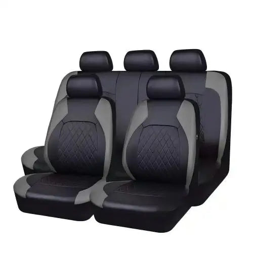COBRA Universal Model PVC Low-Back 9-Piece All-Season Car Seat Covers Set