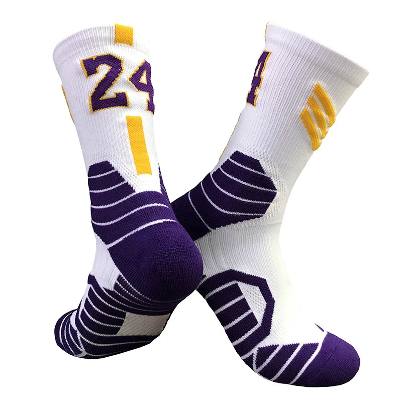 Morant Twelve BOS Basketball Player Star Thick Sport Crew Man MEM USA Socks Digital Number No12 Point Guard Golden State US Team