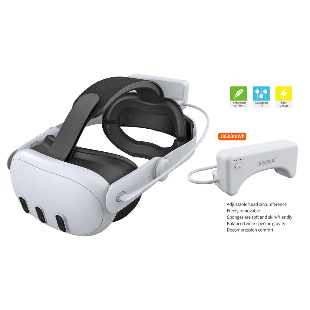 2026 NEW Adjustable Head Strap Rechargeable Battery for Q3/Q3S