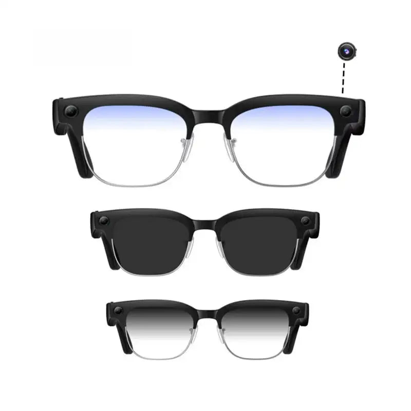 W630 Smart AI Glasses with 8MP HD Camera Video Recording WIFI Transmission Real-time Translation Smart Wearable Headset