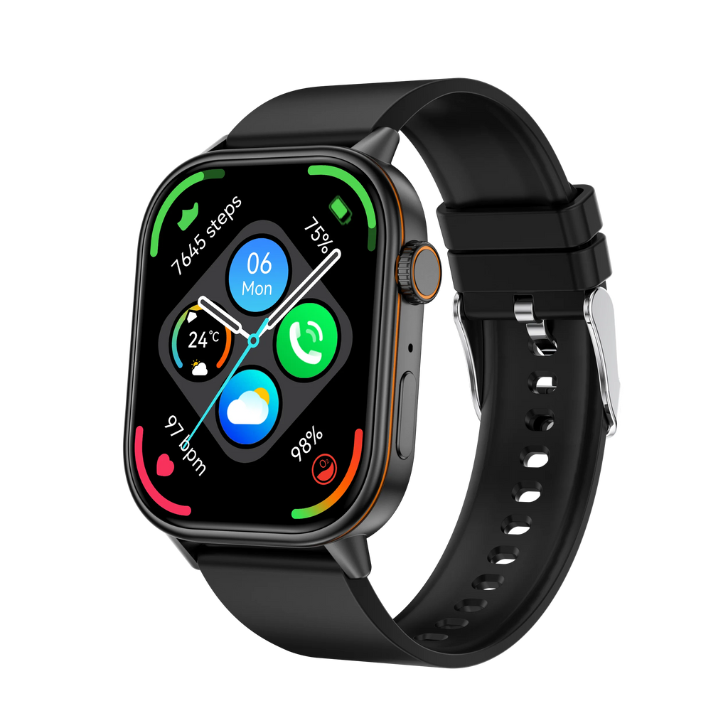 Qrofessional GPS Sport QX17 Smart Watch 2.01 Screen IP68 Waterproof Android Silicone Band 420mAh CE FCC Gloryfit Pro Bt Call