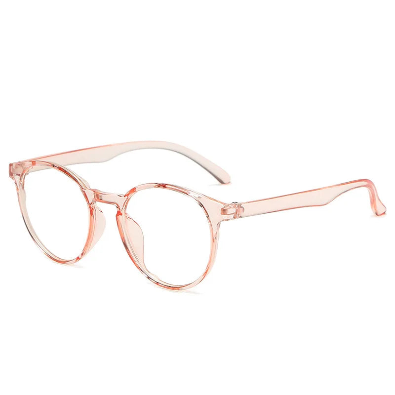 2020 Fashion Classic Round Glasses Black Frame Women Clear Lens Myopia Glasses Men Vintage Eyeglasses Optical Spectacle Frames