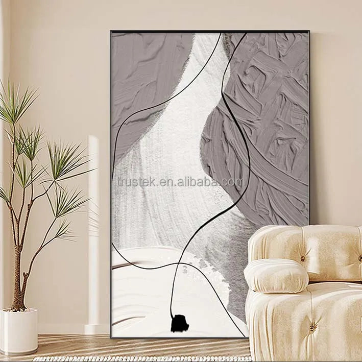 Home Decorations Crystal Aluminum Alloy Digital Printing Decorative Paintings with LED Option and Custom Logo for Bathrooms