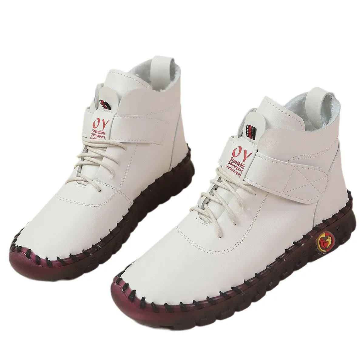QLFashion Size Boots Women 2024 Autumn and Winter New Round Head Flat Womens Wholesale 231
