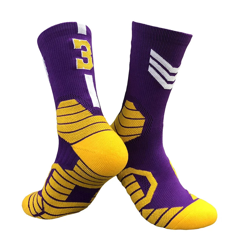 Morant Twelve BOS Basketball Player Star Thick Sport Crew Man MEM USA Socks Digital Number No12 Point Guard Golden State US Team