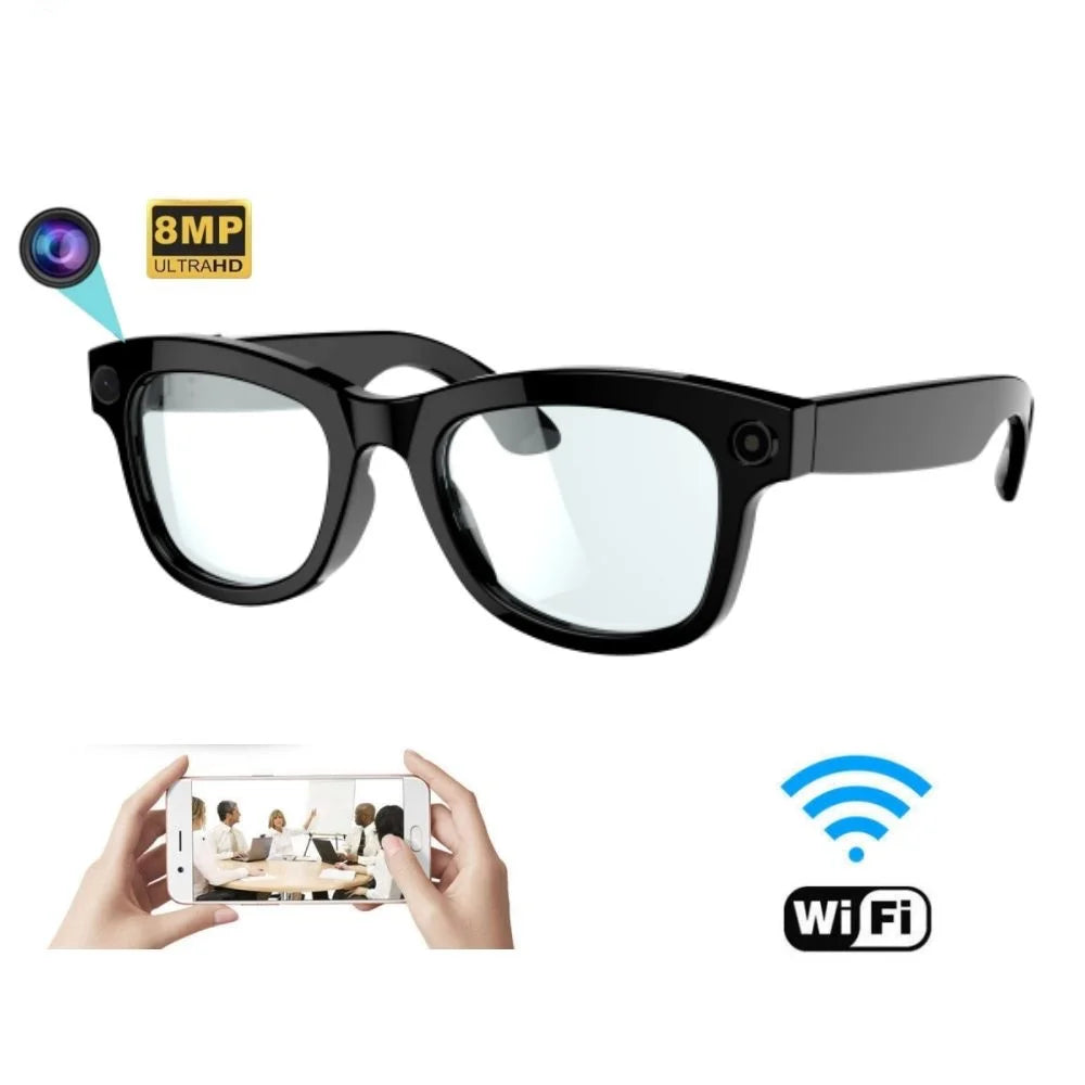 M01Pro Smart Glasses 8MP 4K Camera Translation WIFI Chatgpt AI Voice Assistant Sunglasses Smart Wearable Headset 2025