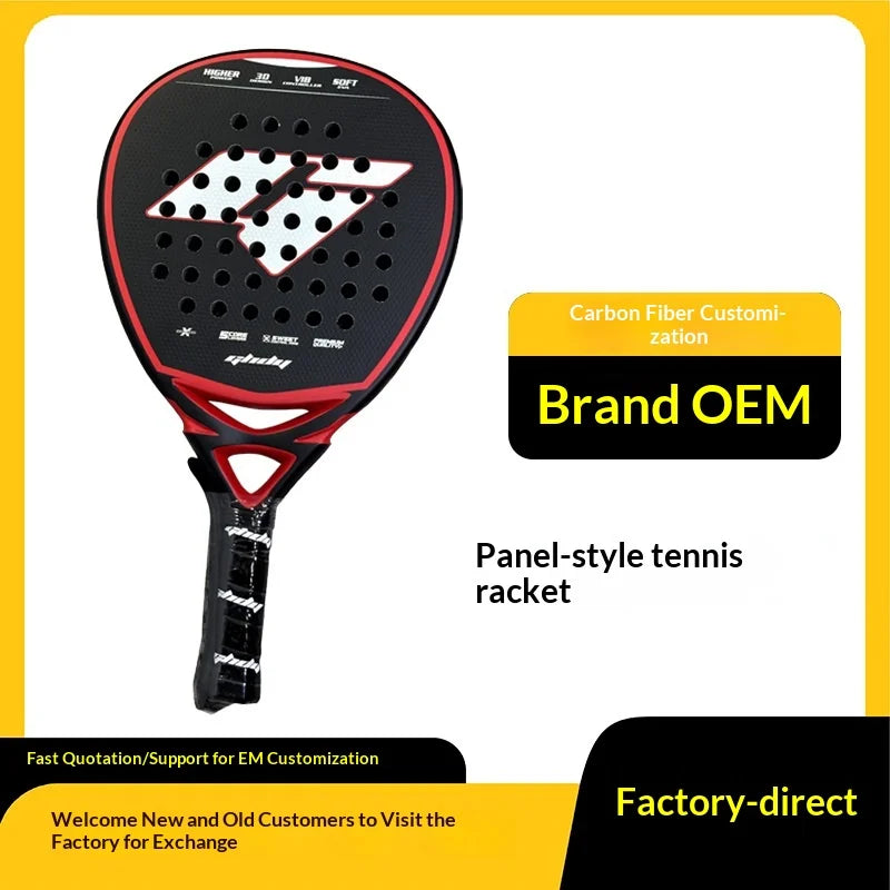 Hot-selling Padel Rackets Carbon Fiber Beach Tennis Amateur Senior Outdoor Sports Superior Quality Favorable Prices Directly
