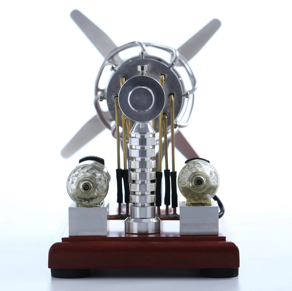 Gelsonlab HS-XC-524378 High End Business Gifts  Oblique Disc 16 Engine Model Hot Air Stirling Engine Model