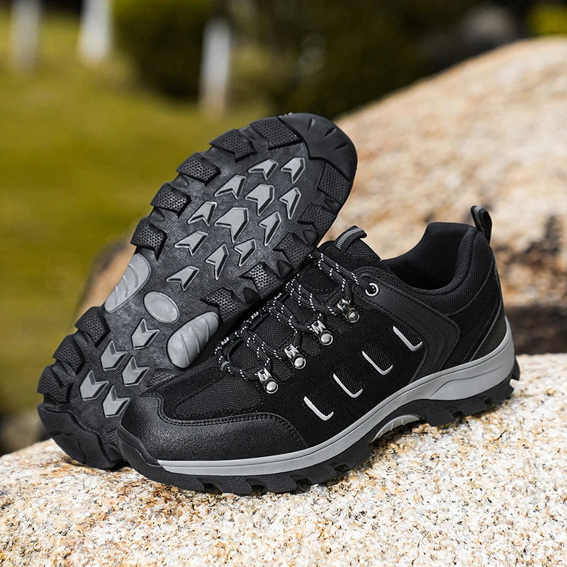 Hiking Shoes Men Low Cut Mountaineering Outdoor Sneakers Athletic Trekking Breathable Cleated Climbing Wholesale Shoes