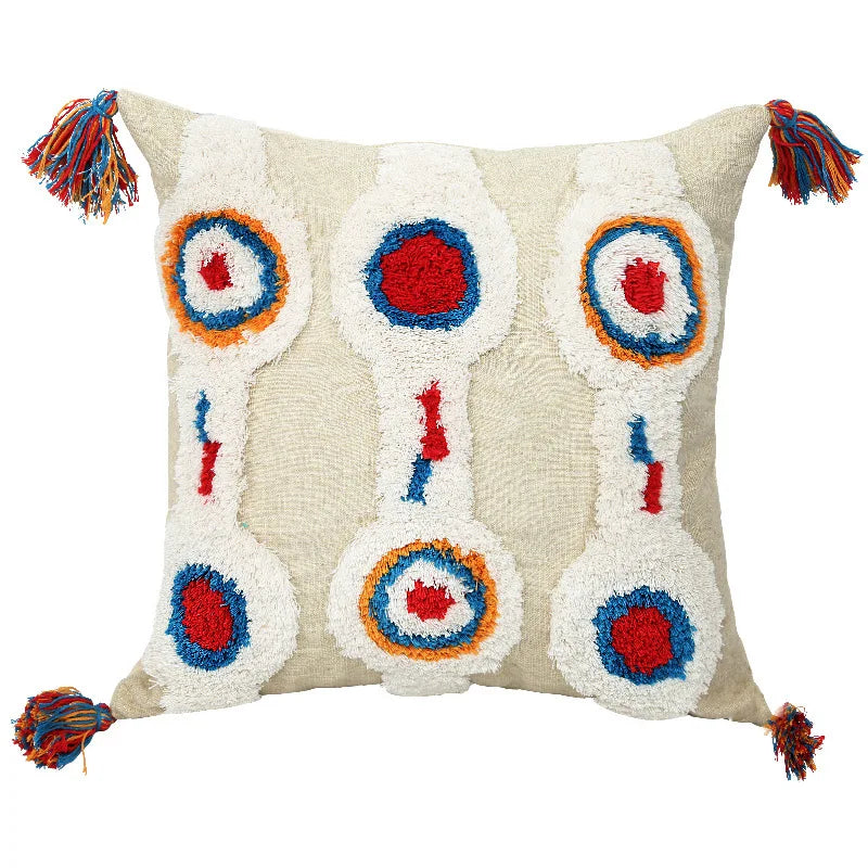 45 * 45/30 * 50cm Moroccan Bohemian Plucked Nordic Style Pillowcase Hotel Home Living Room Sofa Cushion Cover